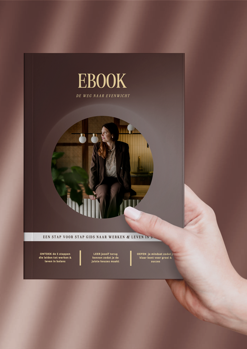 Gratis e-book De weg naar evenwicht: een stap voor stap gids naar werken en leven in balans met waardevolle oefeningen