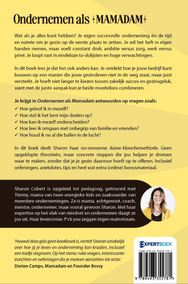 Cover SharonCobert ACHTERKANT